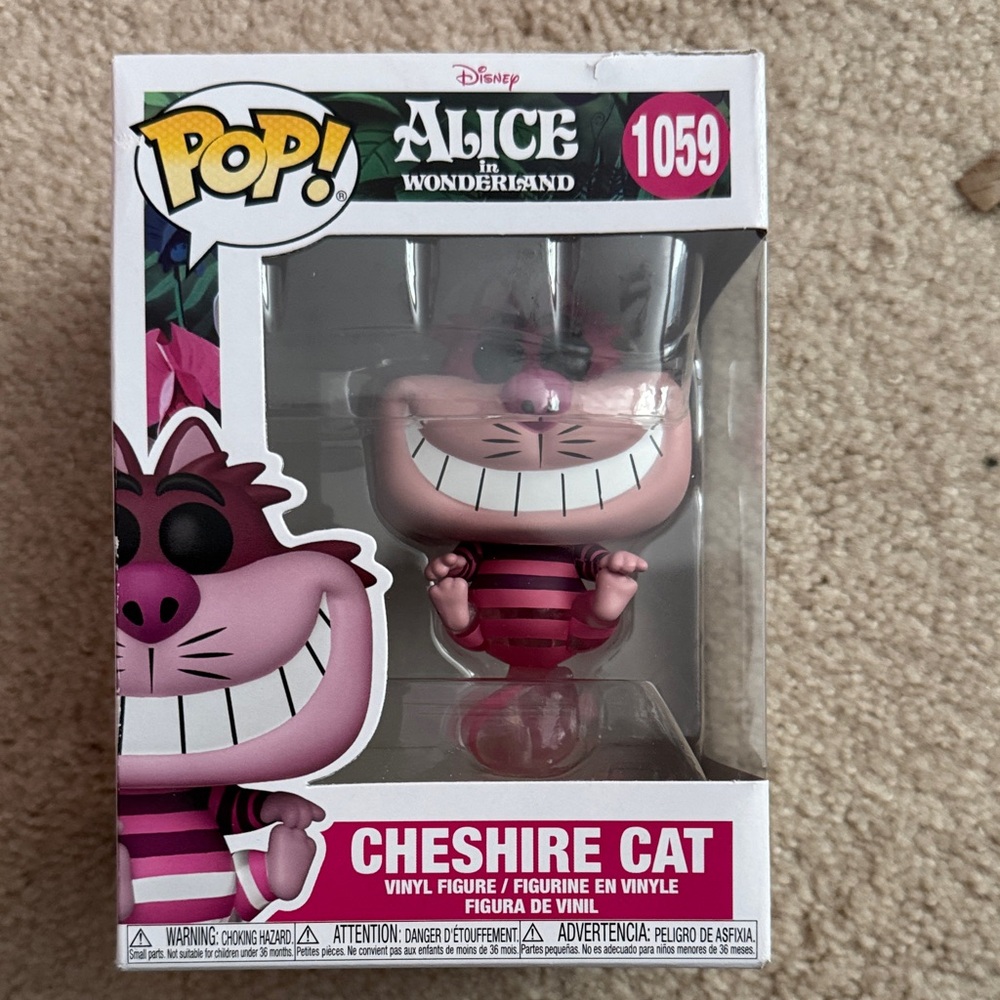Funko Pop! Cheshire Cat - Pink and Purple brand new